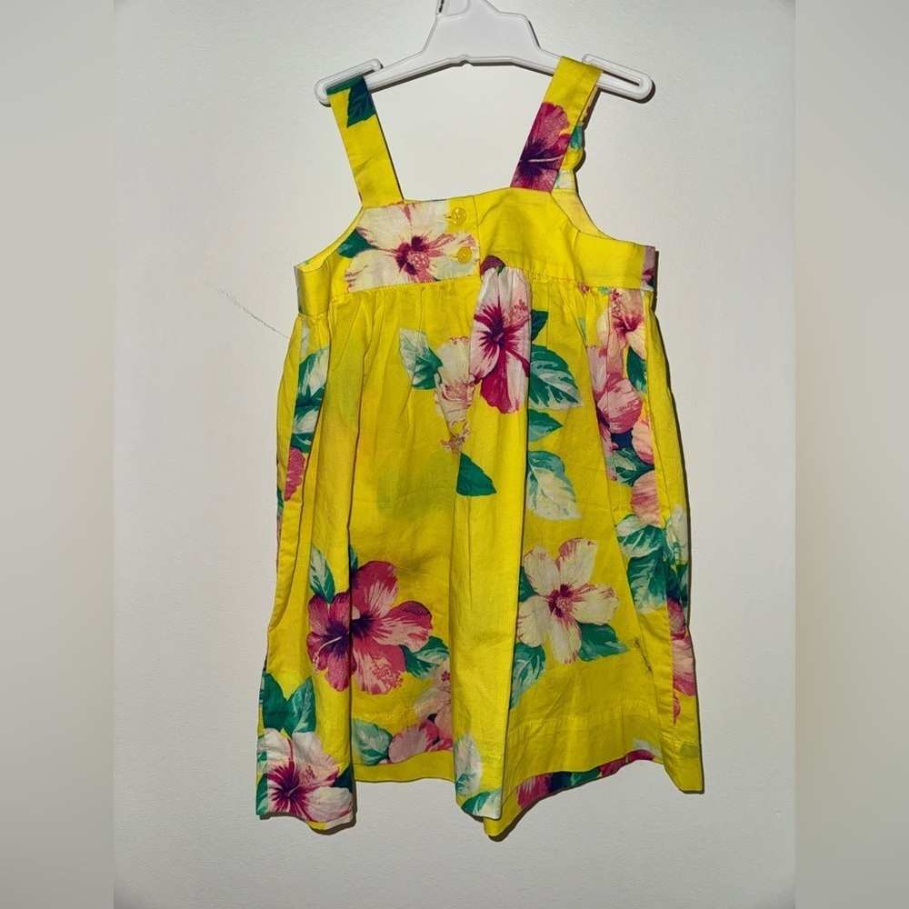 Floral Yellow Sundress- Baby Gap